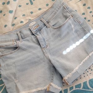 Denim teen shorts